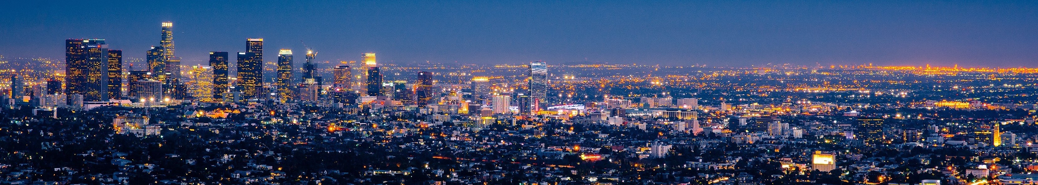City of Los Angeles Nightscape Image